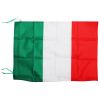 BANDIERA TRICOLORE CON LACCI 140X100 CM