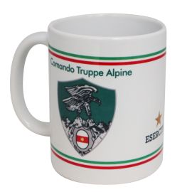 TAZZA IN CERAMICA COMANDO TRUPPE ALPINE E.I.