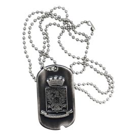 MEDAGLIA IN METALLO ANTICHIZZATO SCUOLA MILITARE TEULIE' E.I.