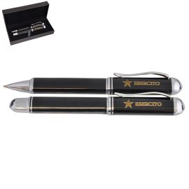 SET BIRO E ROLLER NERE IN ASTUCCIO REGALO
