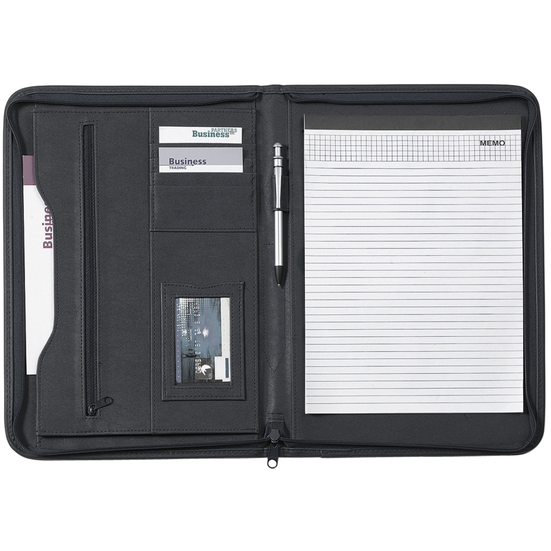 PORTABLOCCO A4 CON CHIUSURA LAMPO