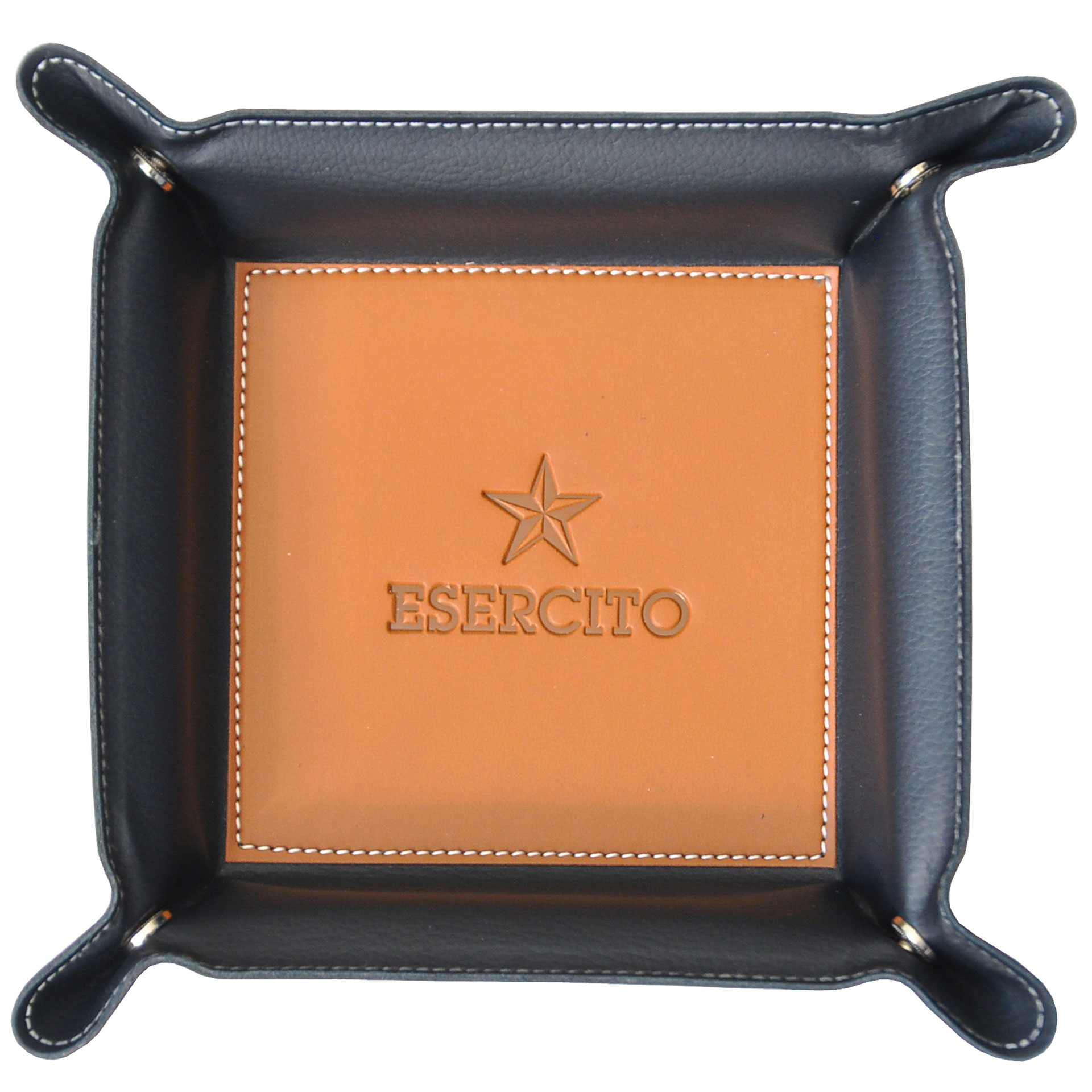 VUOTATASCHE FONDO MARRONE LOGO EI